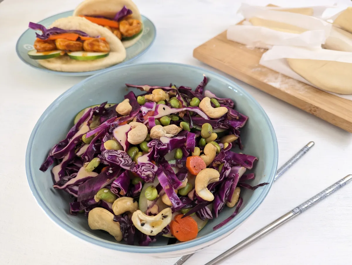 Asian Red Cabbage Salad