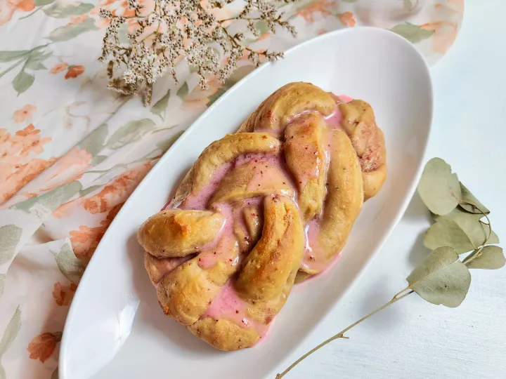 Strawberry Donut Bread